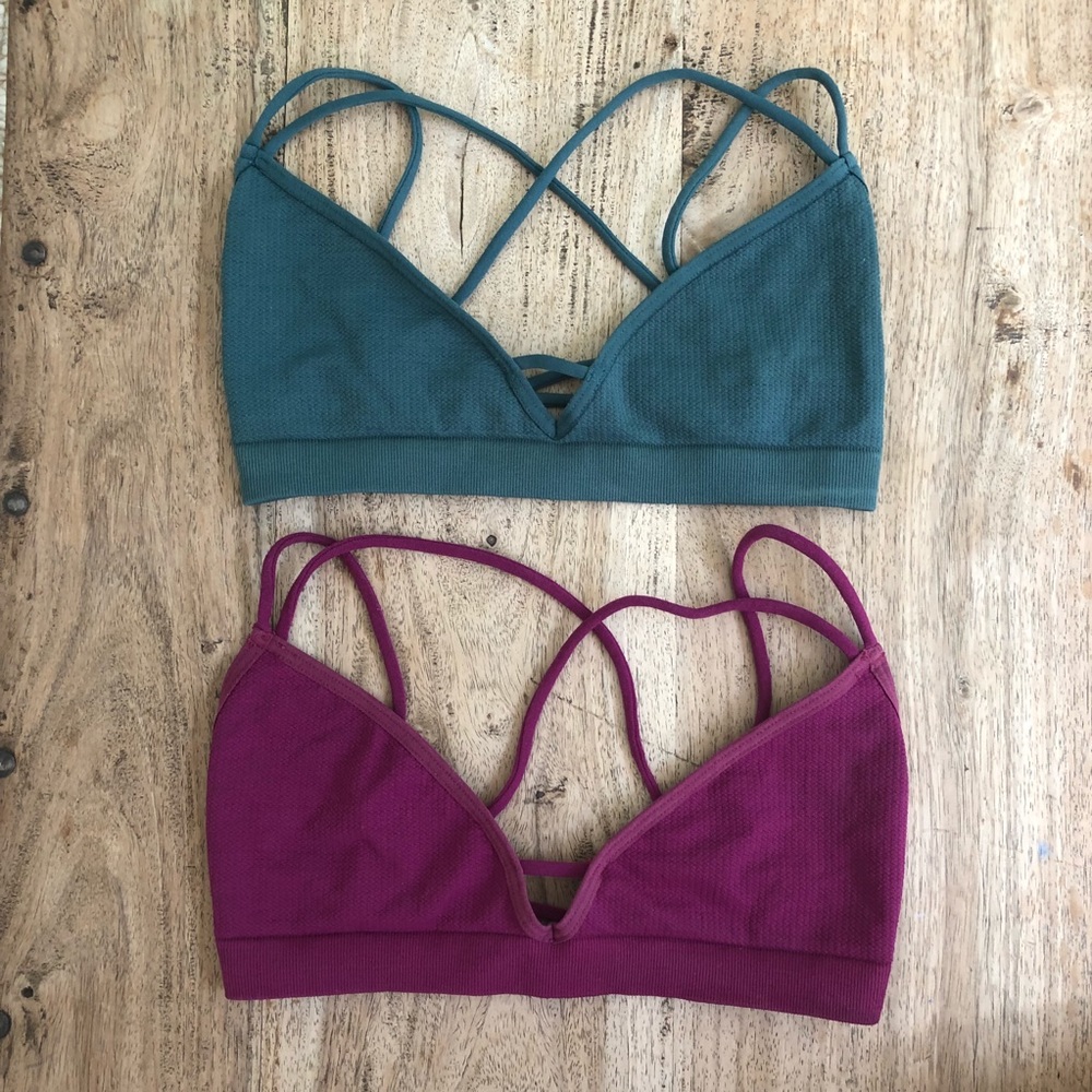 NEW Free People Bralette in Plum